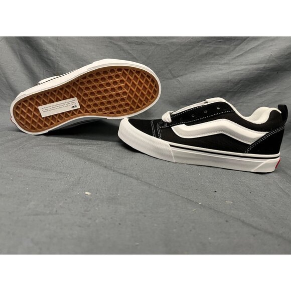 Vans  Knu School Sneakers Toddler 3D Stripe Black White Size 8 NEW NO BOX! - Picture 2 of 11